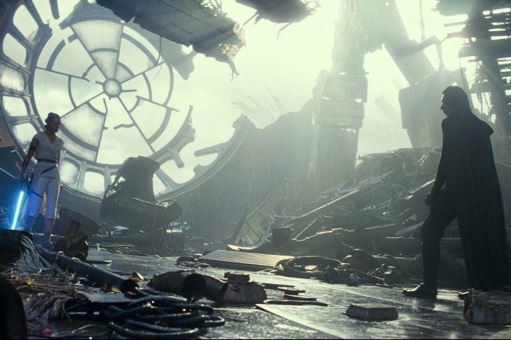 Daisy Ridley is Rey and Adam Driver is Kylo Ren in ‘Star Wars: The Rise of Skywalker.’