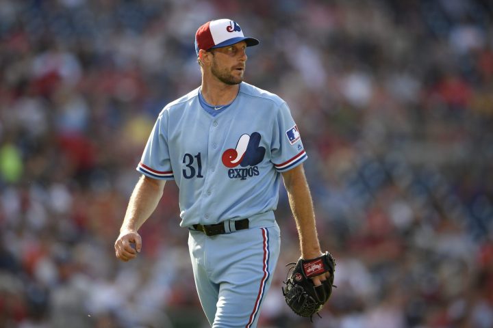 Montreal Expos uniforms