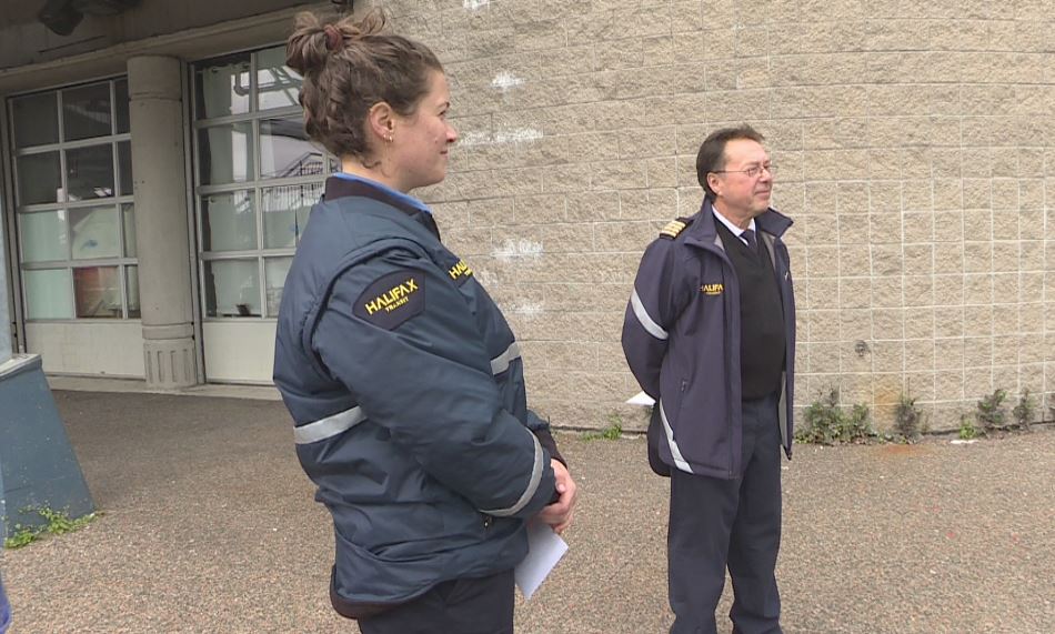 Jenny Rowlands was on her first day of training for relief deckhand when a passenger went overboard.