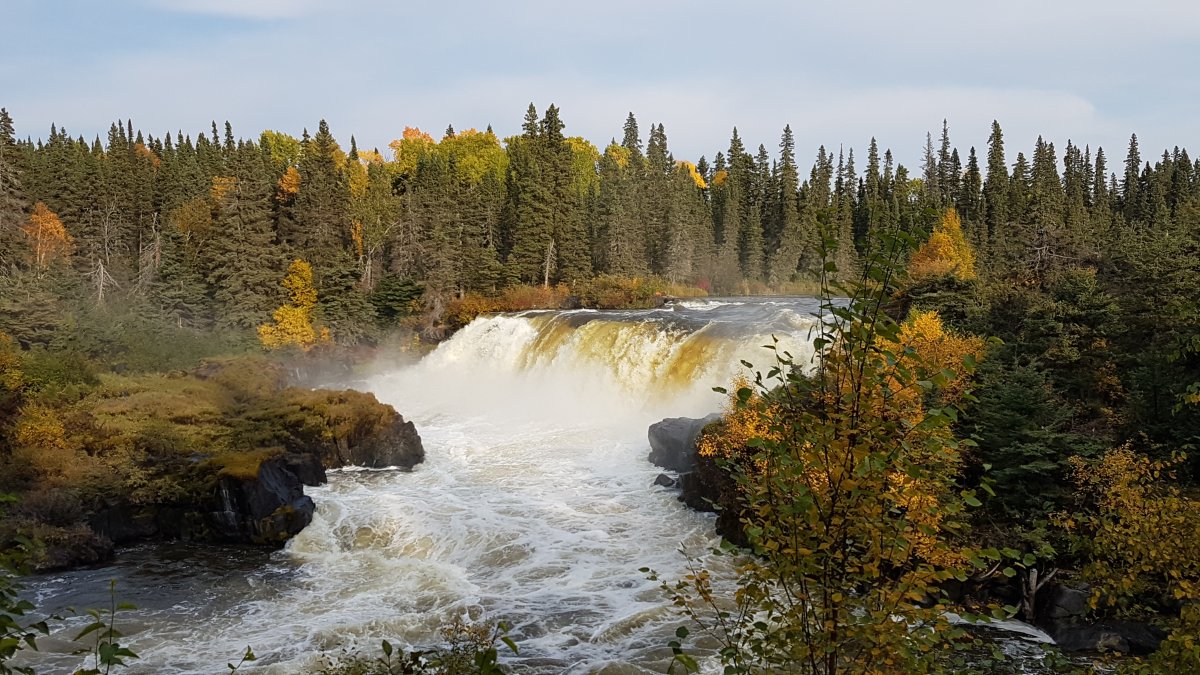 Pisew Falls, Manitoba.