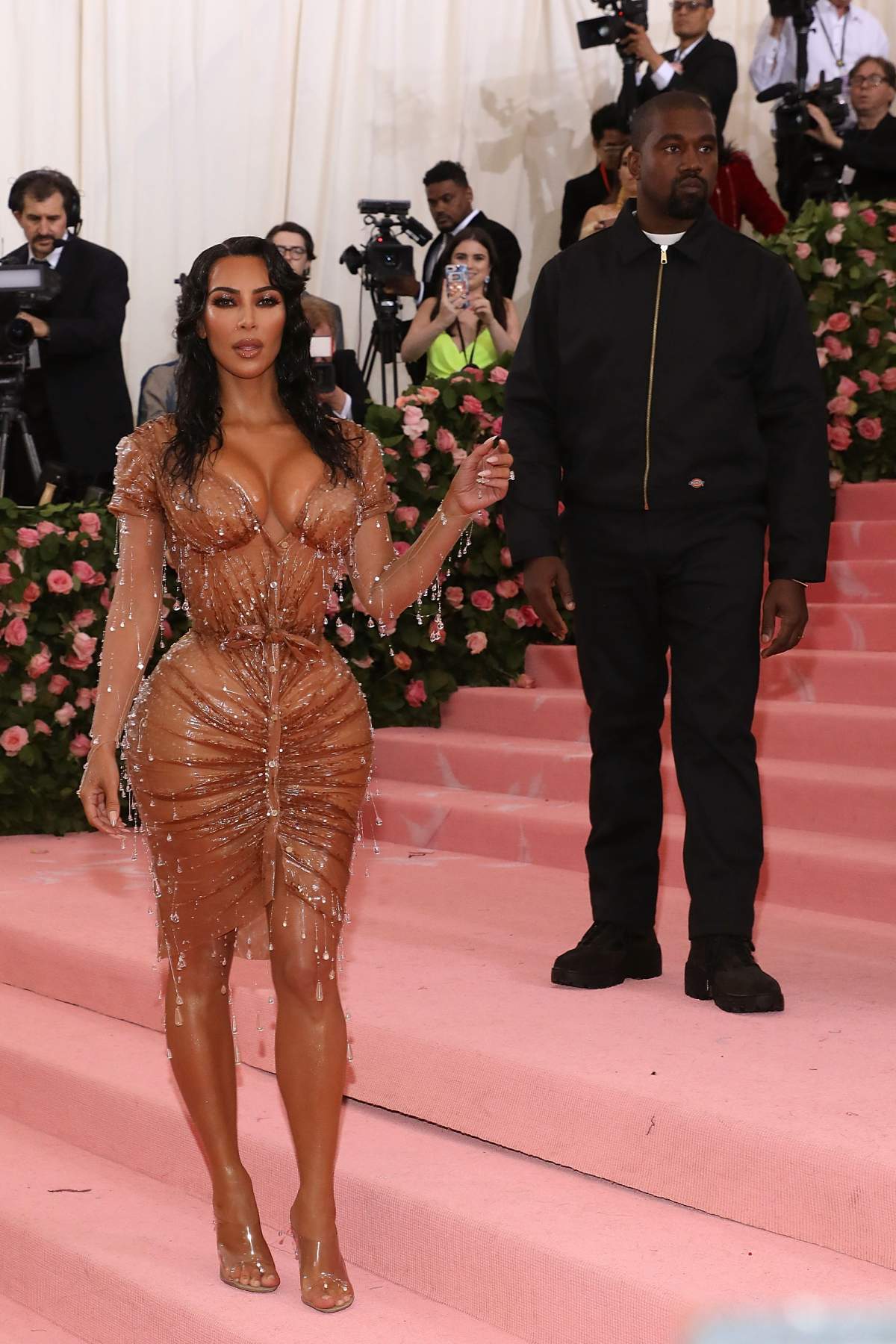 Kim Kardashian West and Kanye West attend the 2019 Met Gala celebrating “Camp: Notes on Fashion” at The Metropolitan Museum of Art on May 6, 2019 in New York City. (Photo by Taylor Hill/FilmMagic)