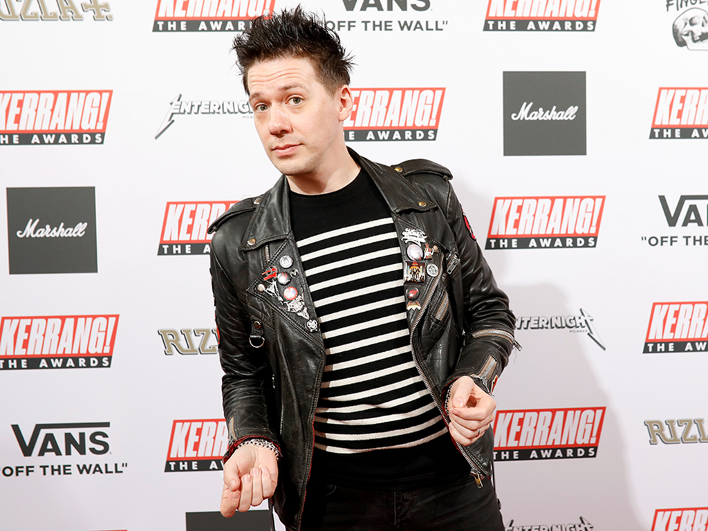 Ghost’s Tobias Forge attending the Kerrang! Awards at Islington Town Hall, in London, England.