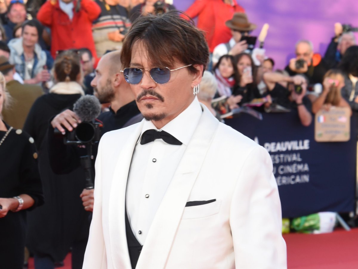 Actor Johnny Depp attends the 'Waiting For The Barbarians' Premiere during the 45th Deauville American Film Festival on Sept. 8, 2018 in Deauville, France.