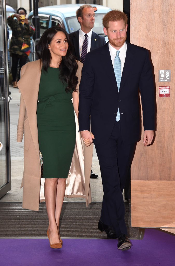 Prince Harry and Meghan Markle attended the WellChild awards at Royal Lancaster Hotel on Oct. 15.