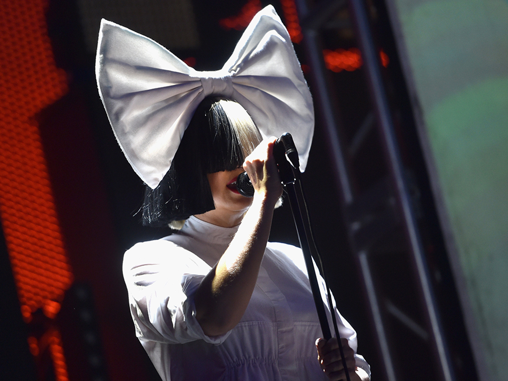 Sia performs onstage at the 2016 iHeartRadio Music Festival at T-Mobile Arena on Sept. 23, 2016, in Las Vegas, Nev.