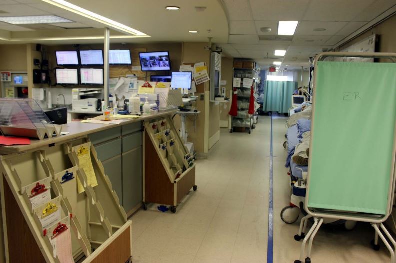 Guelph General Hospital says hallway medicine is a daily reality in their emergency department.