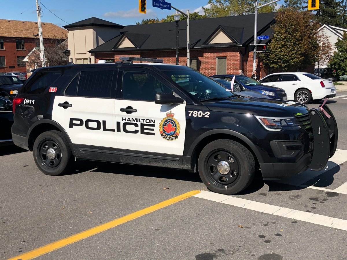 Hamilton police have charged a teenager after a high school in the city received an online threat.