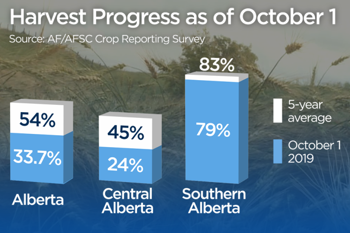 Slow harvest and mental health a concern for Alberta farmers ...