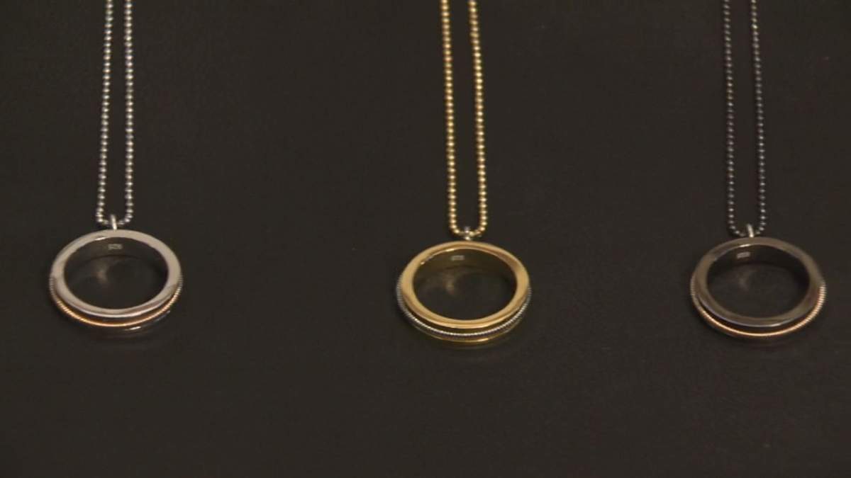 The Elevate Necklace from Heartstrings Jewelry.