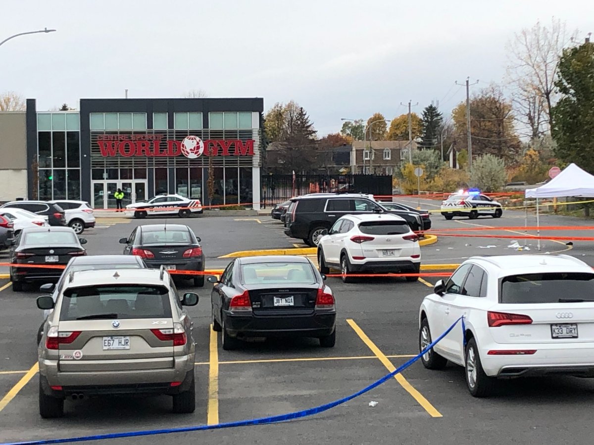 The man was shot on Wednesday morning in Brossard.