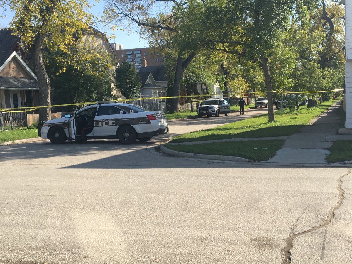 The body of a man in his was found in a yard on Pritchard Avenue.