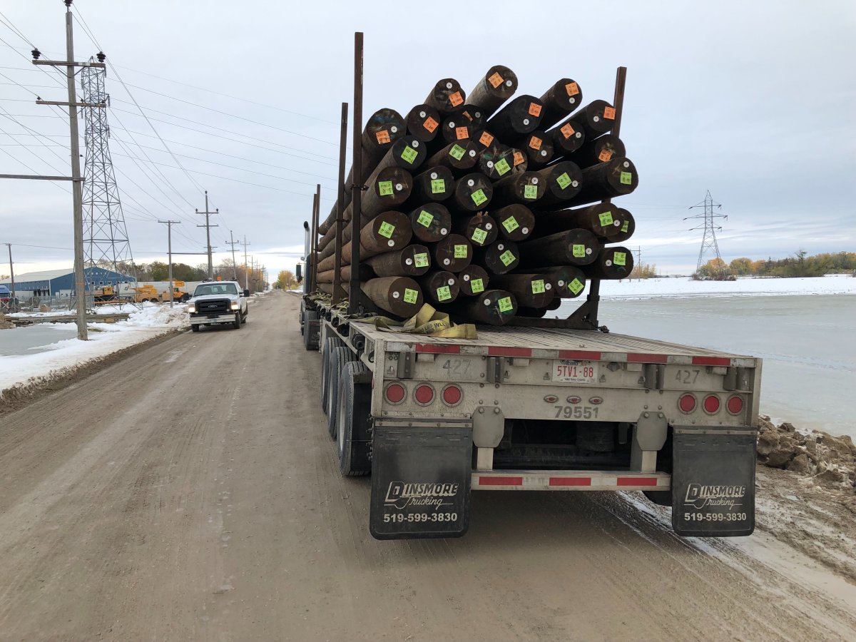 Manitoba Hydro sets up camp near Portage la Prairie as cleanup efforts