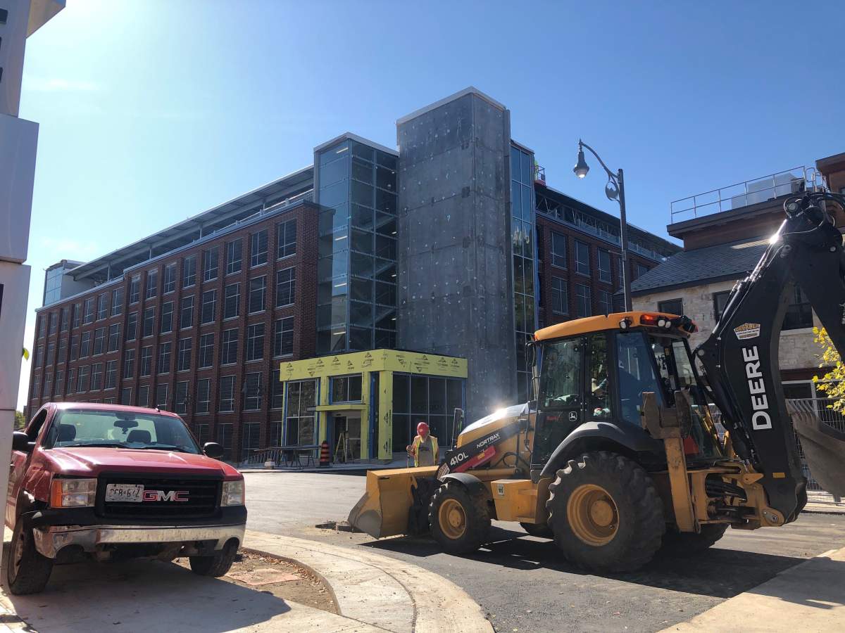 The Market Parkade in downtown Guelph is scheduled to open on Oct. 22. 