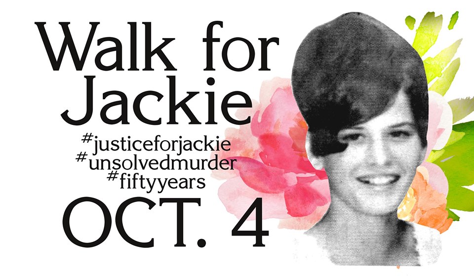 Oct. 4, 2019, marks 50 years since Londoner Jackie English was abducted and murdered.