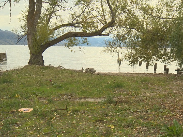 The City of Kelowna says it purchased this lakefront property along Lakeshore Road for $2.7 million, with the intent of expanding public access to Okanagan Lake.
