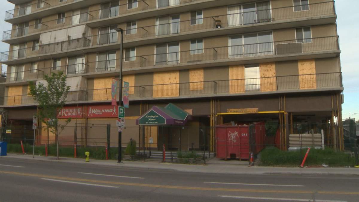 Kensington Manor in Calgary is set to be demolished in late April.