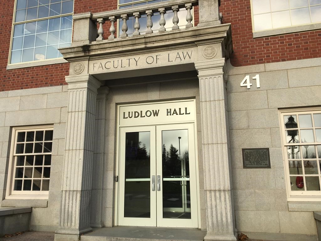 The exterior of Ludlow Hall at the University of New Brunswick in Fredericton, N.B., is shown on Wednesday, October 30, 2019.