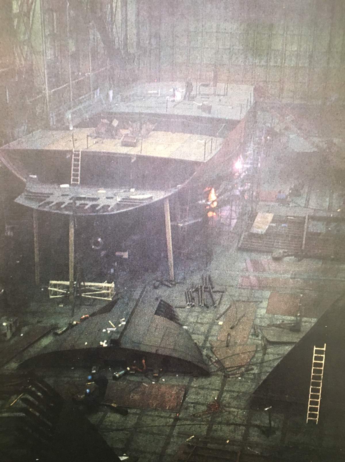 Marystown Shipyard, circa the late 1980s. Courtesy of Marystown Shipyard Families Alliance.