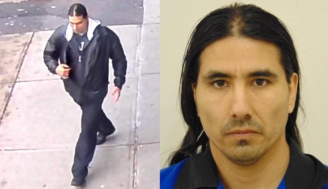 James Larry Moyah, 45, is unlawfully at large and wanted Canada-wide, say Vancouver police. 