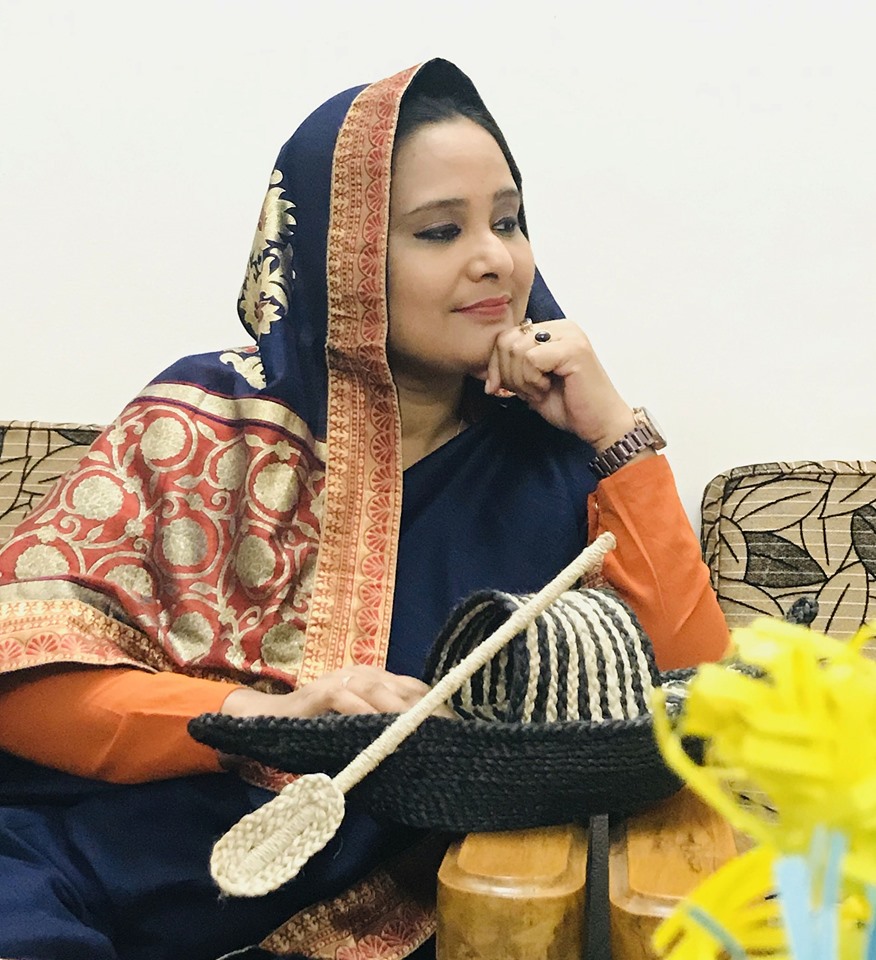 Tamanna Nusrat Bubly is shown in this image from her Facebook page.