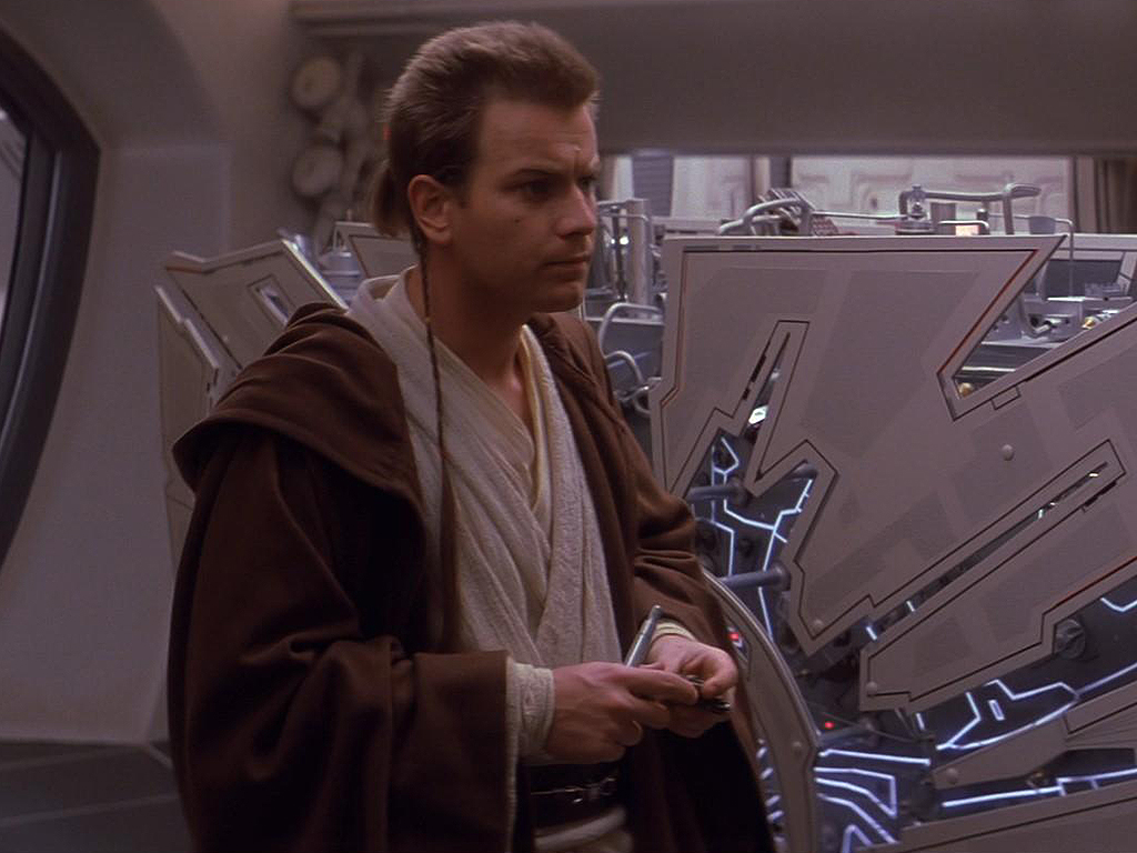 Ewan McGregor as Obi Wan Kenobi in 1999’s ‘Star Wars: Episode I — The Phantom Menace.’