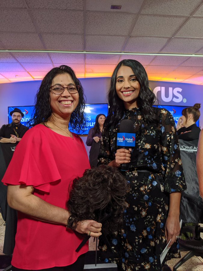 Sonia Sunger and her mother Pritam who is battling cancer for a fourth time.