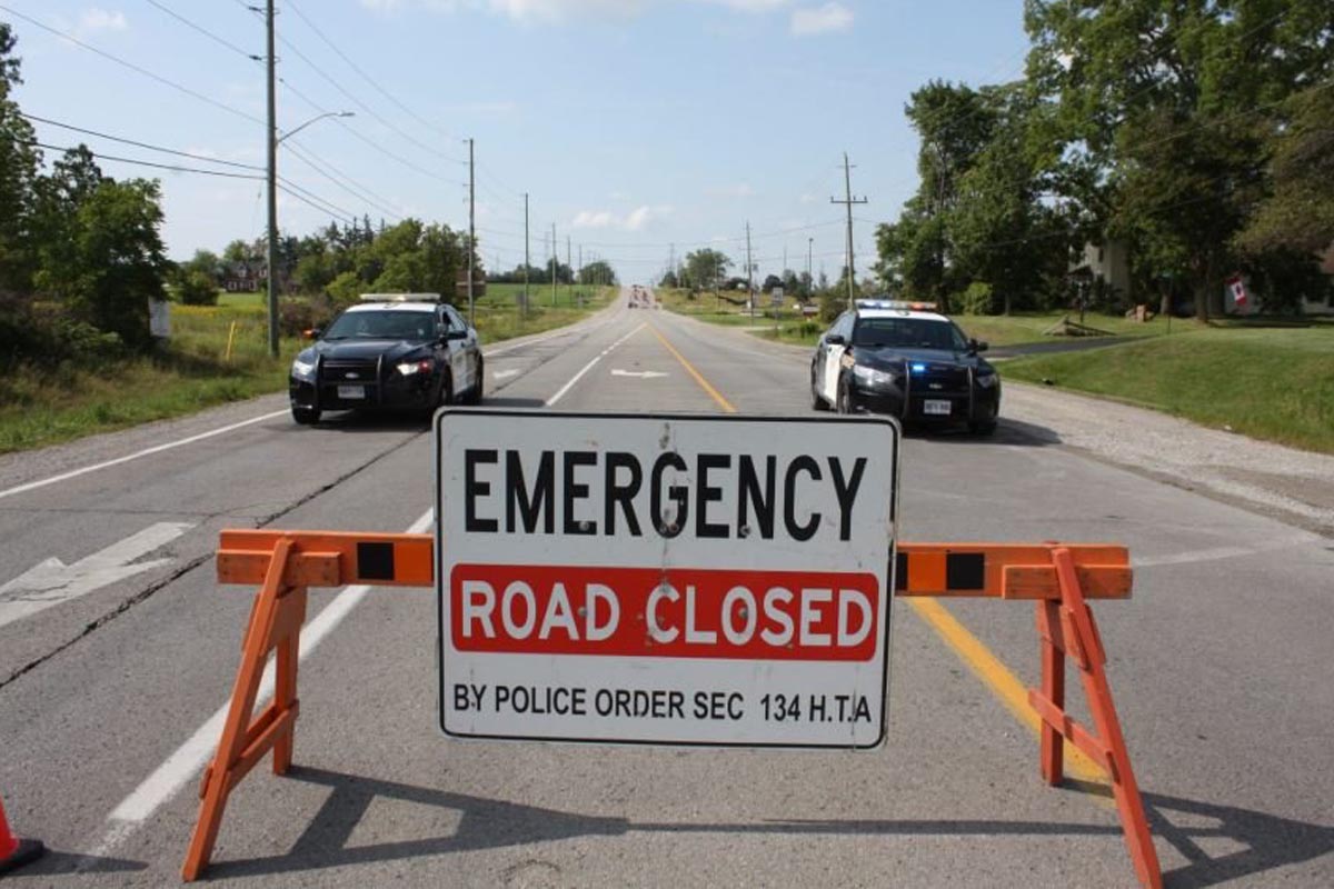 Highway 7/8 is closed near Baden, Ont.
