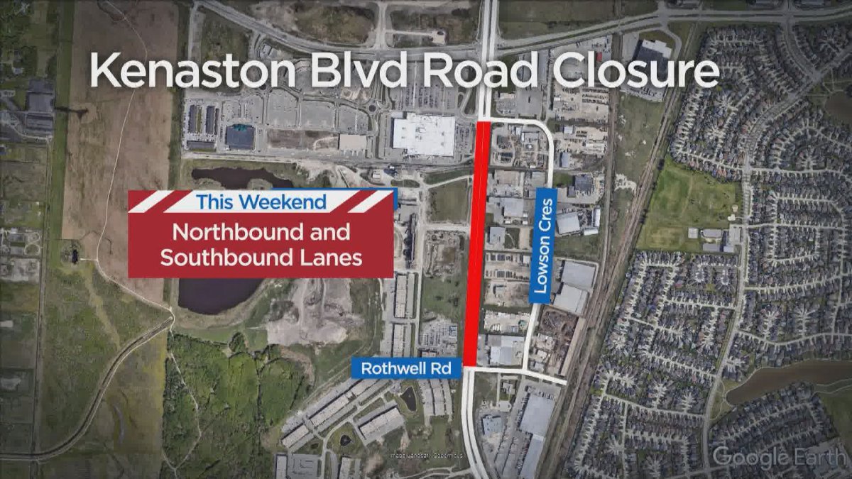 Stretch of Kenaston Boulevard closed this weekend - image