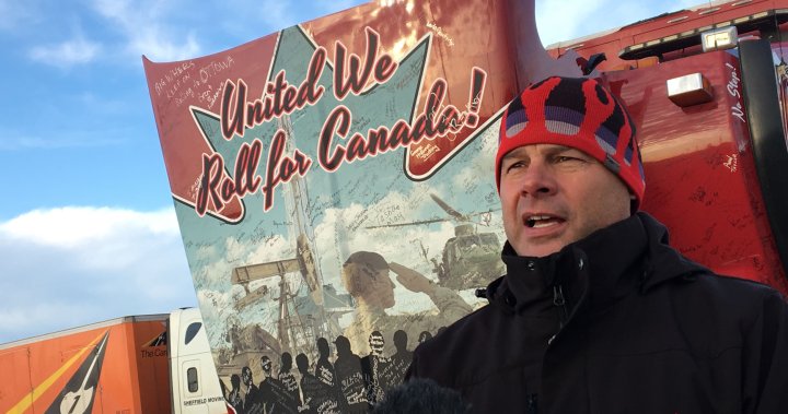 RCMP charge ‘lead participant’ of truck convoy in Sylvan Lake with assault, mischief