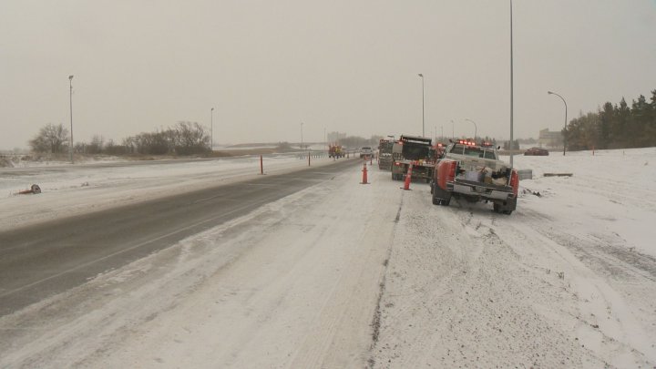 Wascana Creek bridges construction on Ring Road nears completion ...