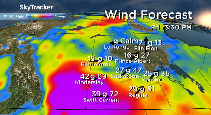 Winds ramp up Thursday and gusts remain strong heading into the weekend.