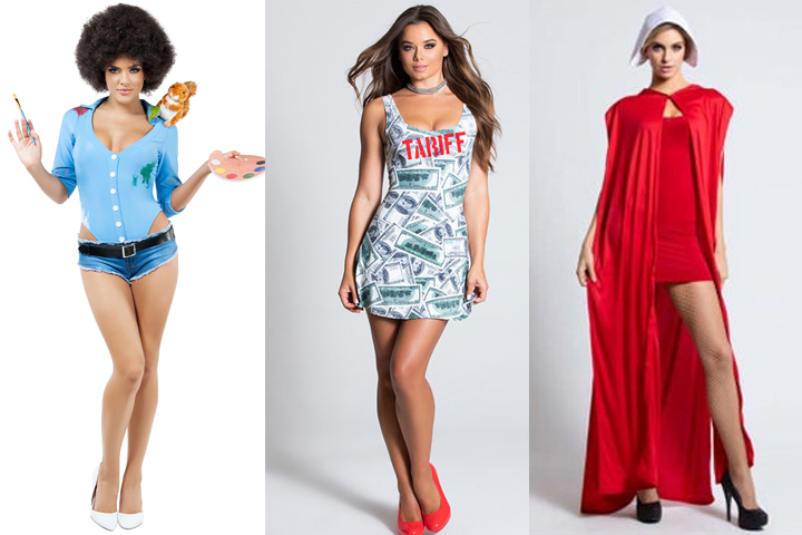 Sexy versions of Bob Ross, tariffs and the ‘Handmaid’s Tale’ are shown.