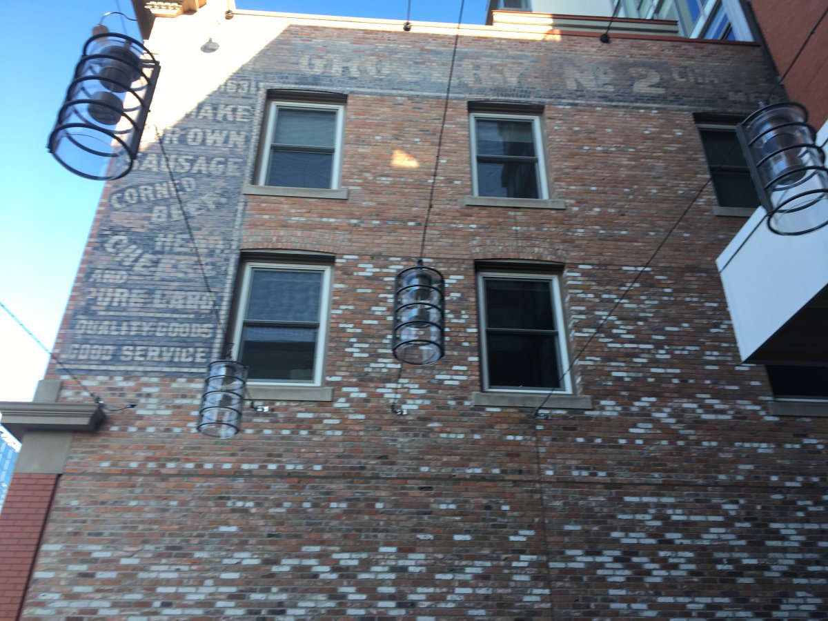 Historic facade from Buena Vista returns to new apartment on Edmonton’s 124 Street Edmonton