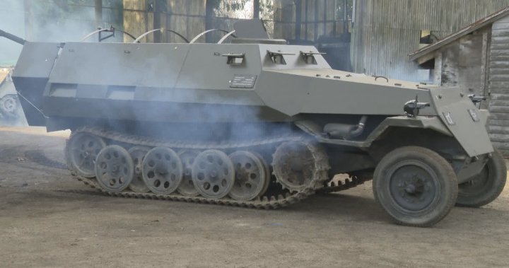 B.C. man selling WWII-era tank-like armoured vehicle on Craigslist
