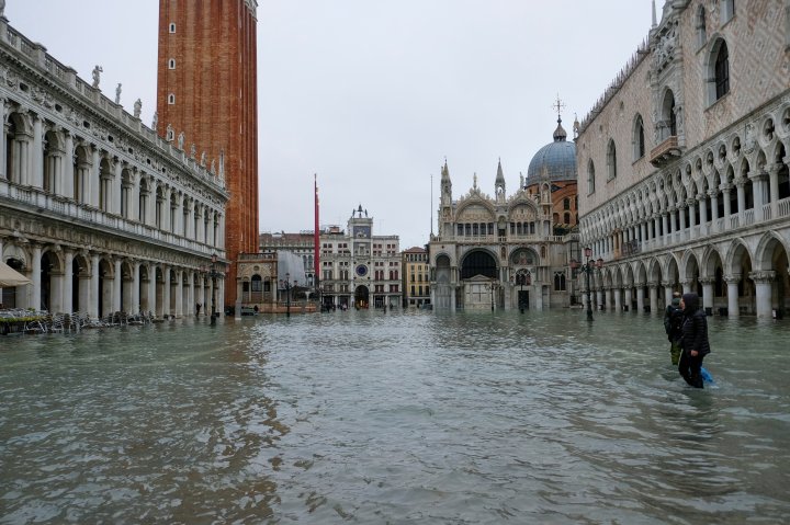 Venice mayor declares disaster as city hit with 2nd-highest tide in ...