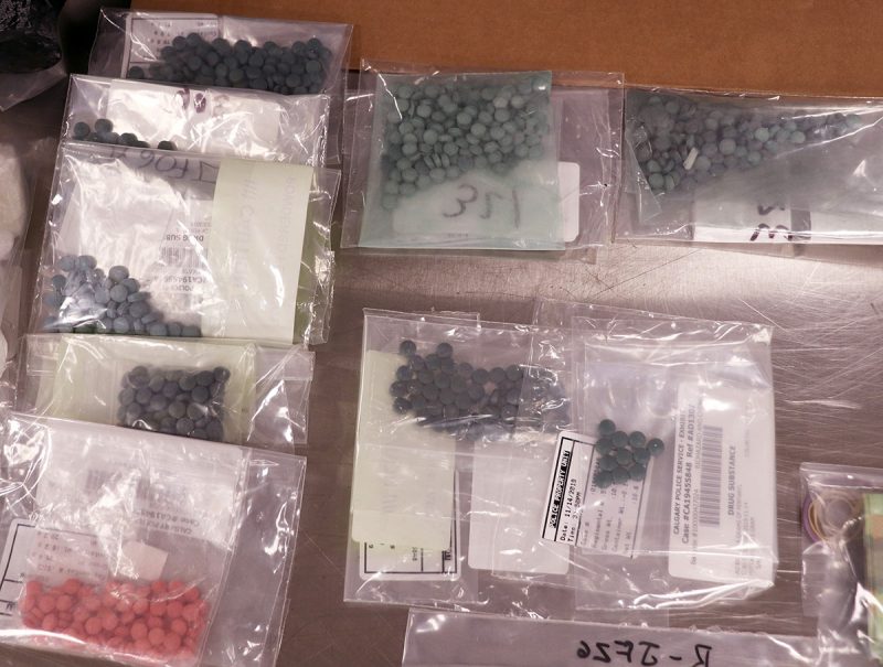 Methamphetamine, fentanyl, and cocaine worth an estimated $300,000 were seized following an ALERT Calgary investigation.