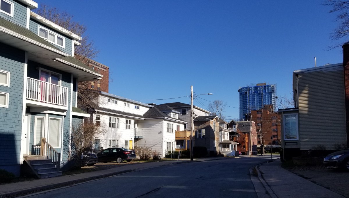 Halifax Regional Police have made an arrest in connection with a shooting that occurred on Tower Terrace, pictured here, on Monday, Nov. 25, 2019.