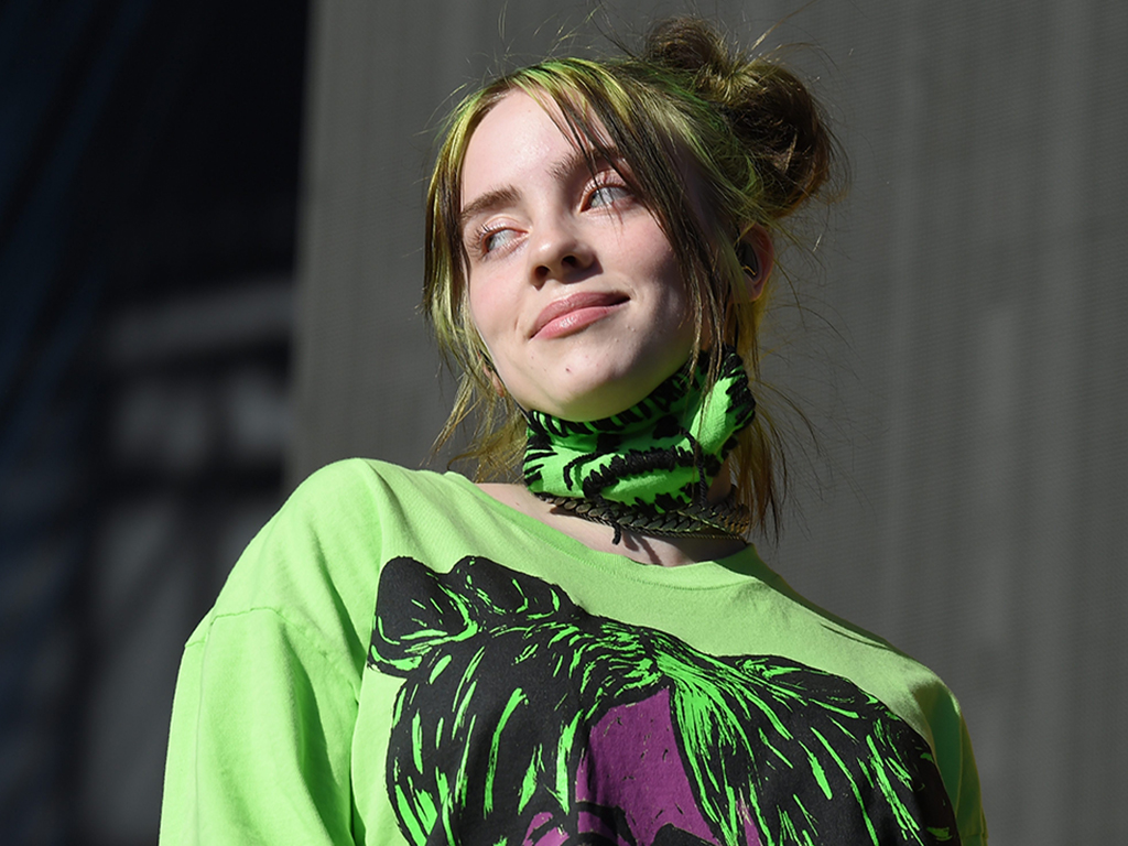 Billie Eilish at the 2019 iHeartRadio Music Festival Daytime Stage held at the Las Vegas Festival Grounds on Sept. 21, 2019 in Las Vegas, Nev.