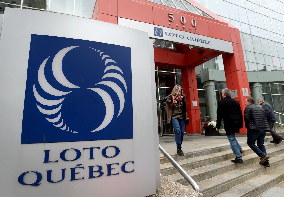 The Loto-Québec headquarters are seen in Montreal, Friday, Oct. 25, 2019. 