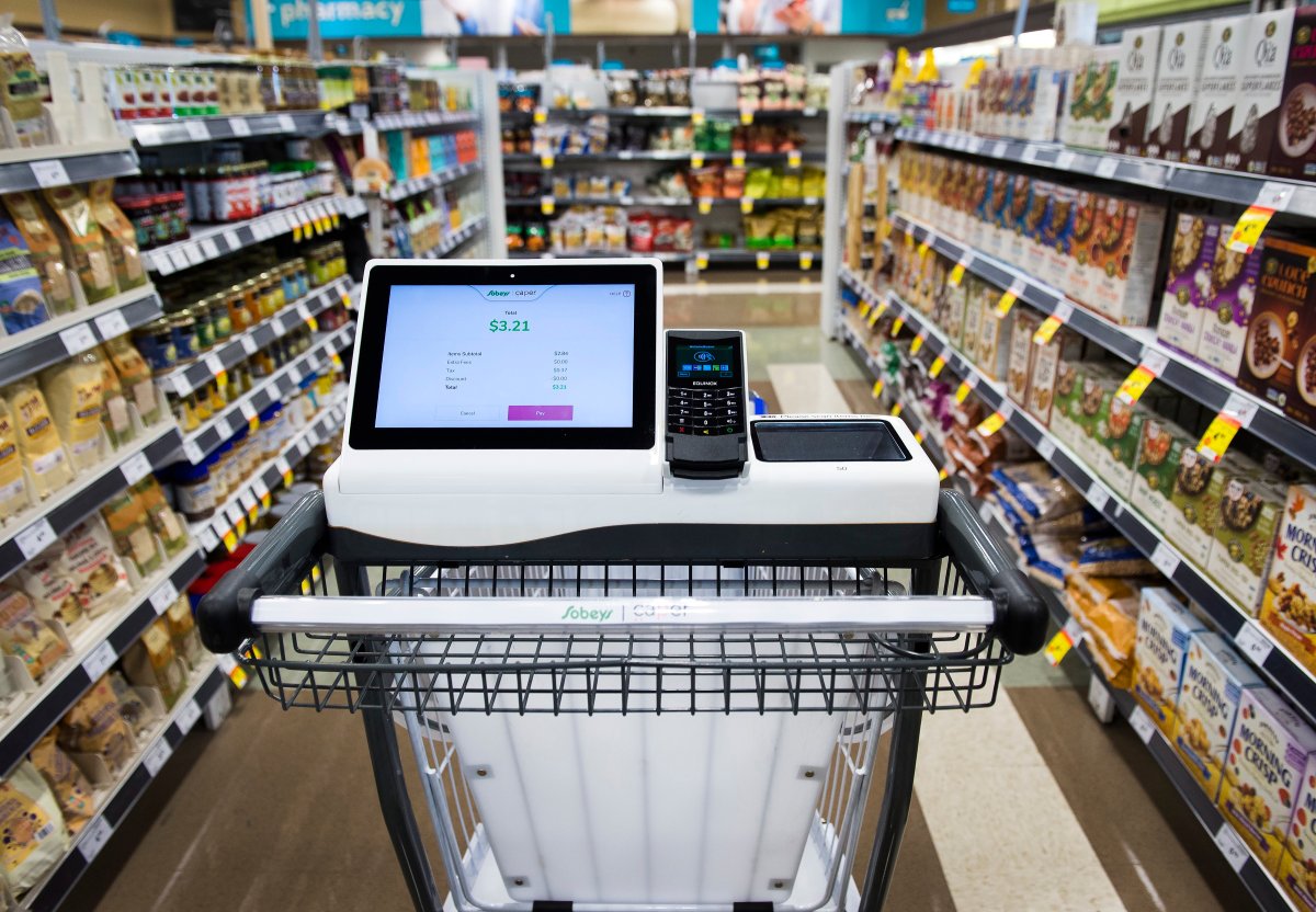 Grocery Shopping Goes High Tech With Smart Carts Apps National 