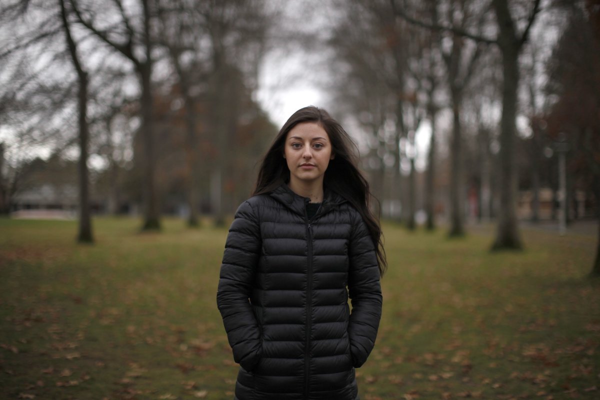 Former University of Victoria coxswain Lily Copeland is photographed at UVic campus in Victoria, B.C., on Saturday, November 16, 2019. Three rowers who accused coach Barney Williams of harassment and abuse say the University of Victoria has threatened them with disciplinary action if they speak about the results of the investigation. 