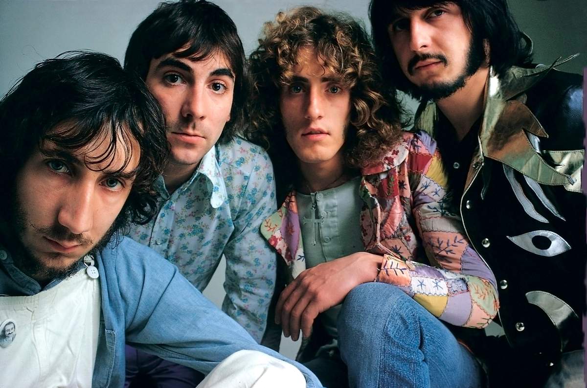 The Who: (L-R) Pete Townshend, Keith Moon, Roger Daltrey and John Entwistle.