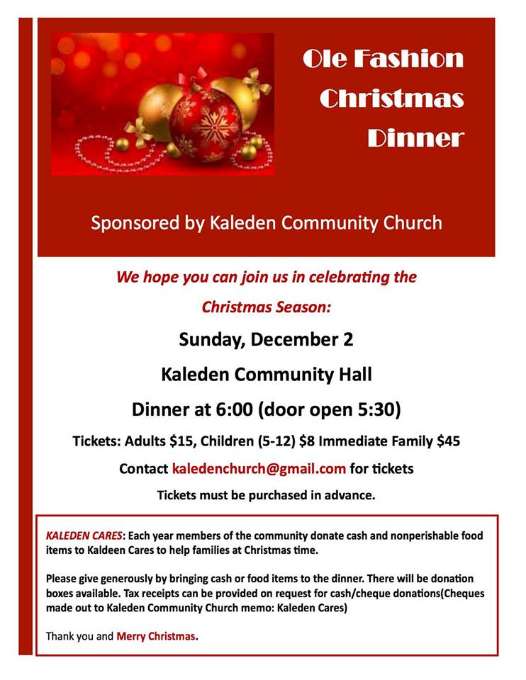 Ole Fashion Christmas Dinner - image