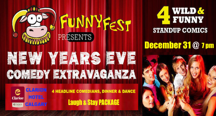 New Year’s Eve Comedy, Dinner & Dance - image