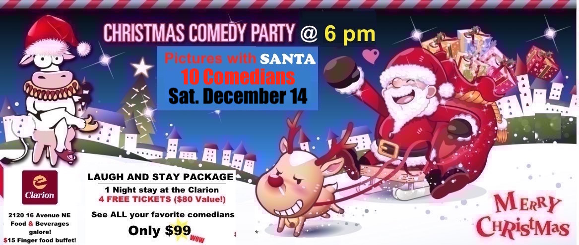 FunnyFest CHRISTMAS COMEDY Party SHOW - image