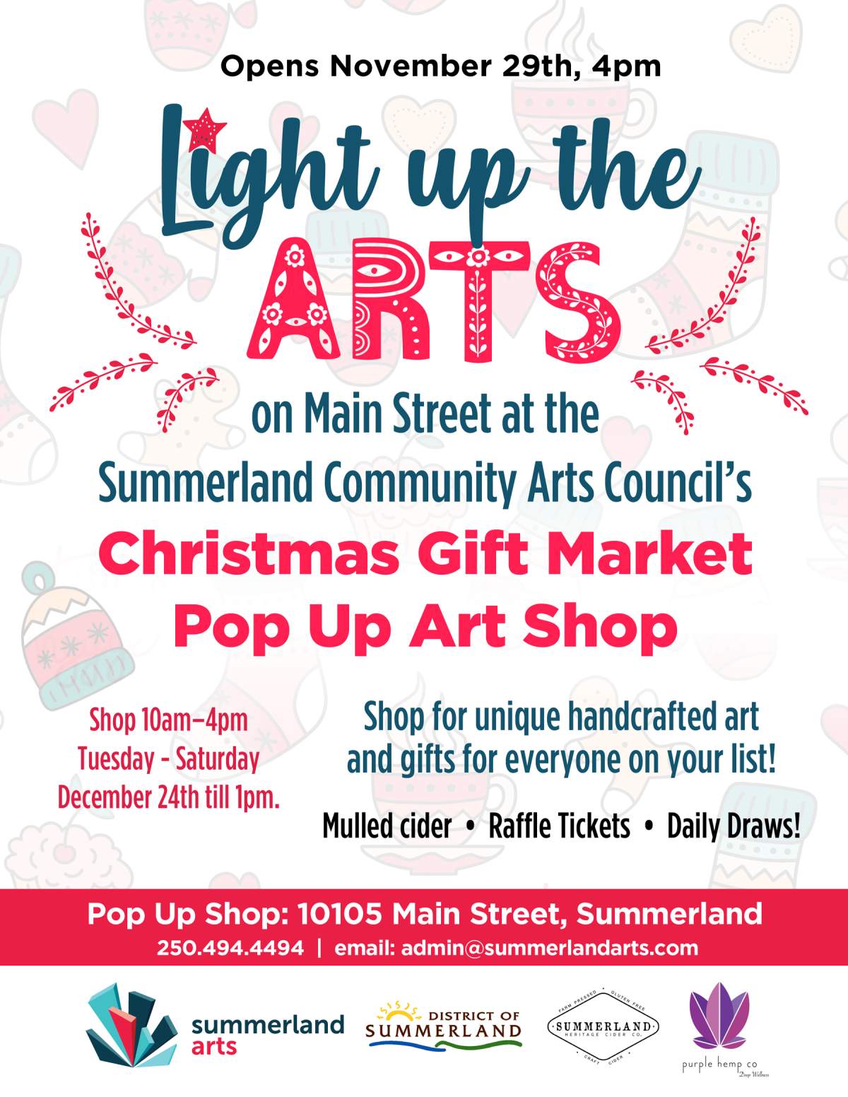 Light Up the Arts Christmas Gift Market - image