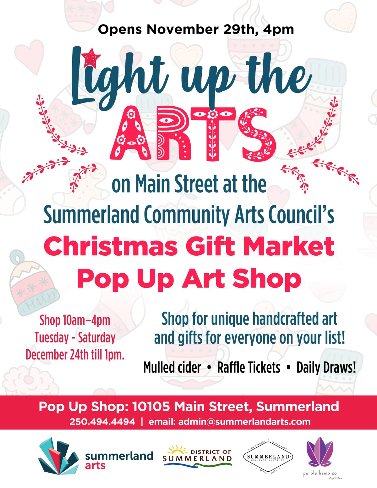 Light Up the Arts Christmas Gift Market - image