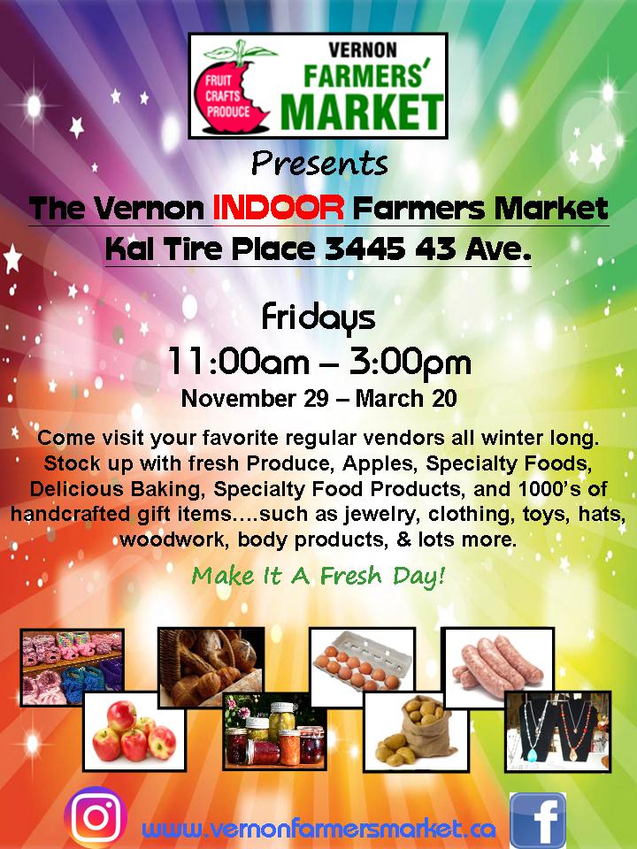 Vernon INDOOR Farmers Market GlobalNews Events