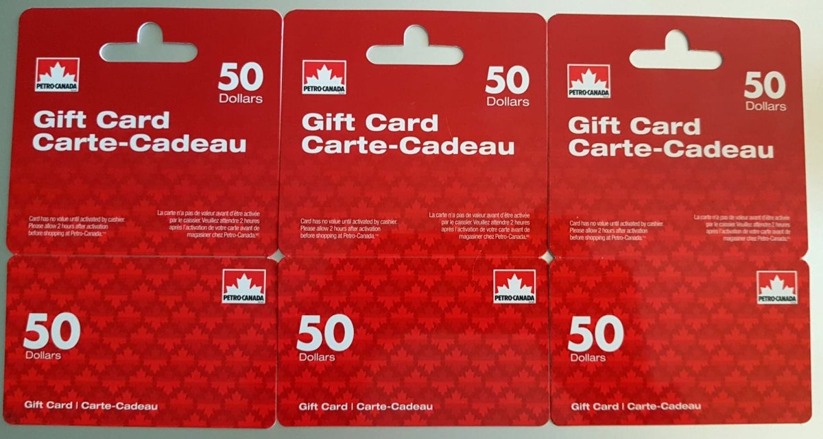 An Ottawa woman says she bought these three gas cards as gifts in October but at least two were drained of their funds before the recipients could use them.