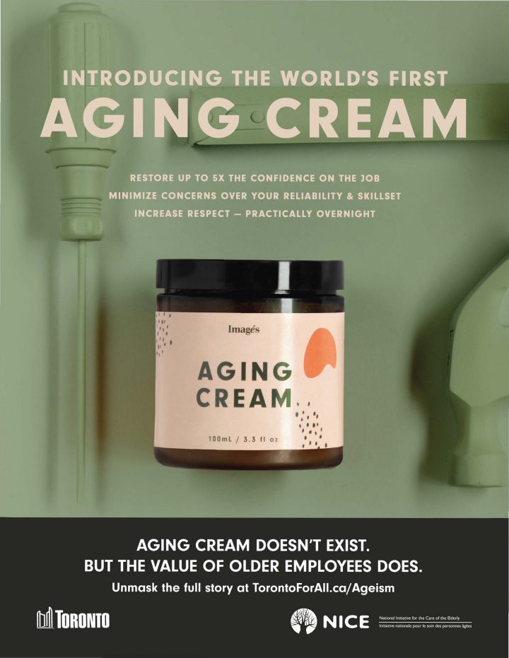 City Of Toronto Launches Anti Ageism Campaign With Fake ‘aging Cream